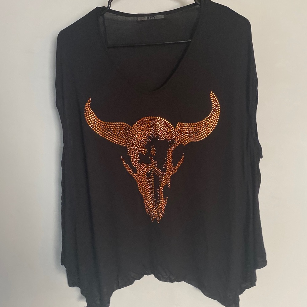 RVN rhinestone top
